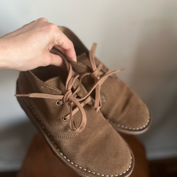 L.L. Bean Women's Stonington Chukkas, Suede Size 6.5 Medium Toasted Coconut - Picture 10 of 11